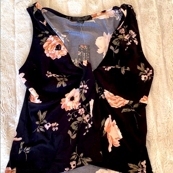 Floral Women’s Tank Top - Picture 1 of 4